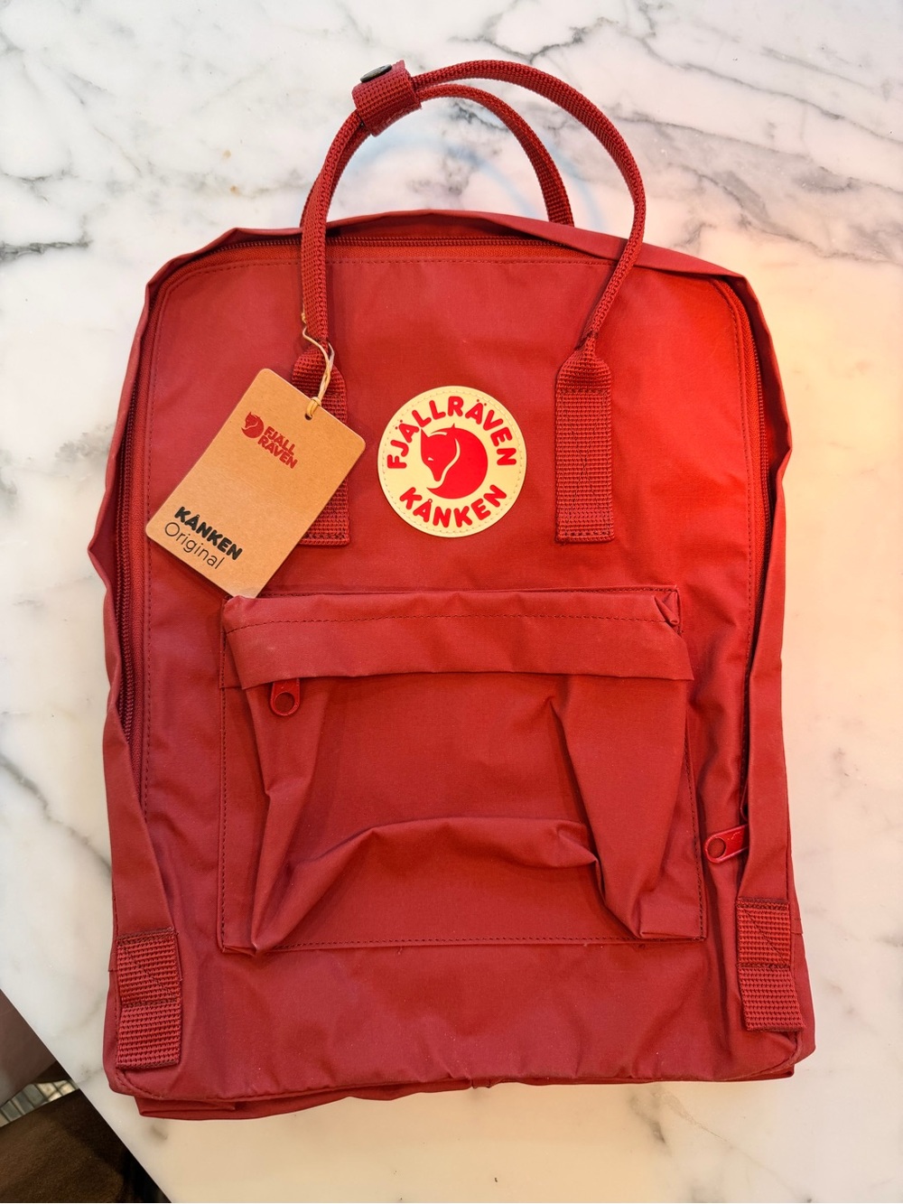 Fjällräven Kånken Classic Backpack - deep Red color 325 with tags authentic